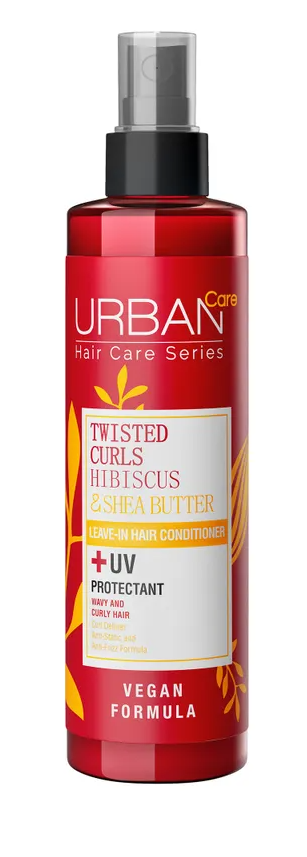 Urban Care Twisted Curls Hibiscus & Shea Butter Leave-in Hair Conditioner (200 ml)