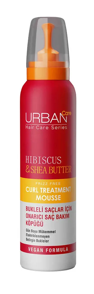 Urban Care Hibiscus & Shea Butter Curl Treatment Mousse (150 ml)