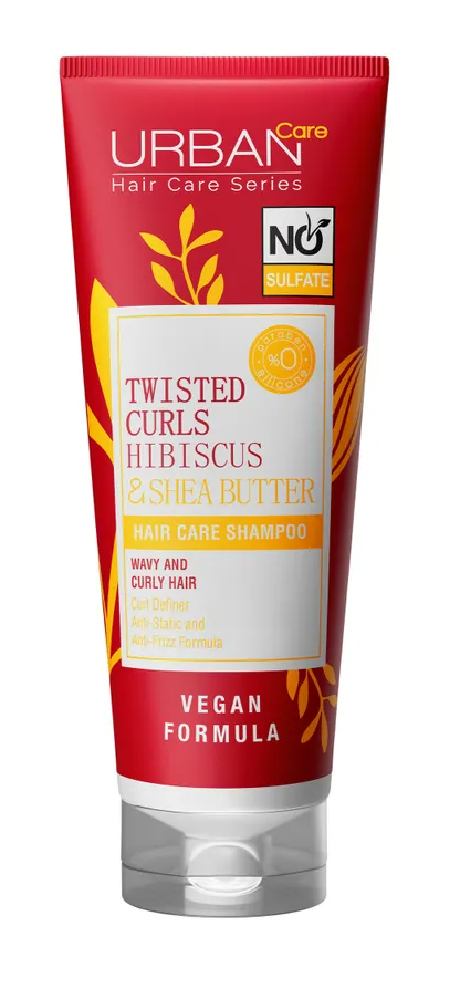 Urban Care Twisted Curls Hibiscus & Sea Butter Hair Care Shampoo (250 ml)