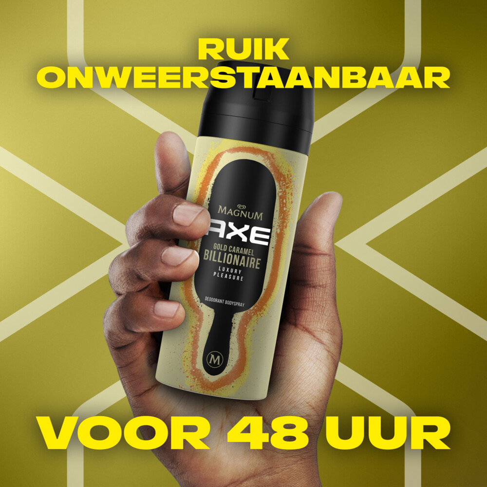AXE Deodorant Bodyspray Magnum Gold Caramel (150 ml) - image 2