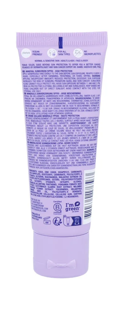 Tenue Soleil Mineral Sunscreen SPF 50 (30 ml)