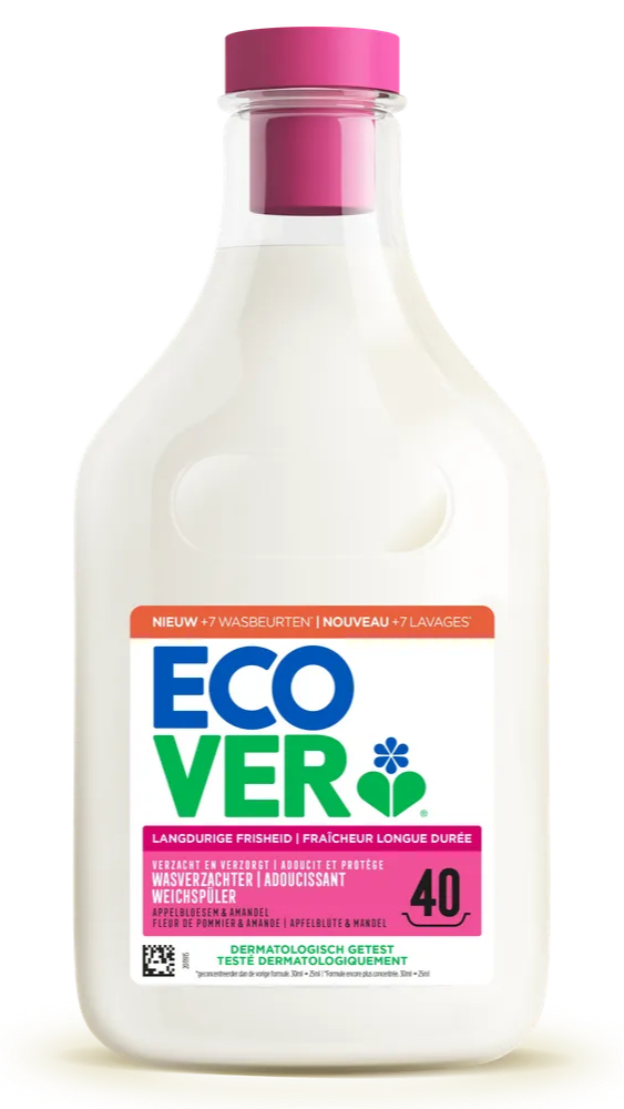 Ecover Wasverzachter Appelbloesem & Amandel 1lt (1000 ml)