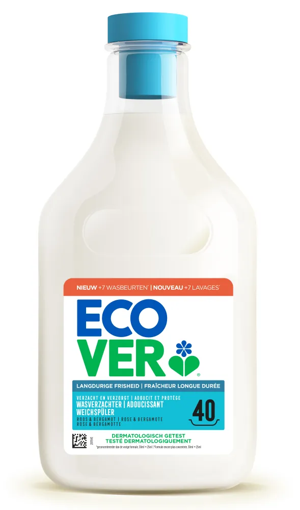 Ecover Wasverzachter Roos & Bergamot 1lt (1000 ml)