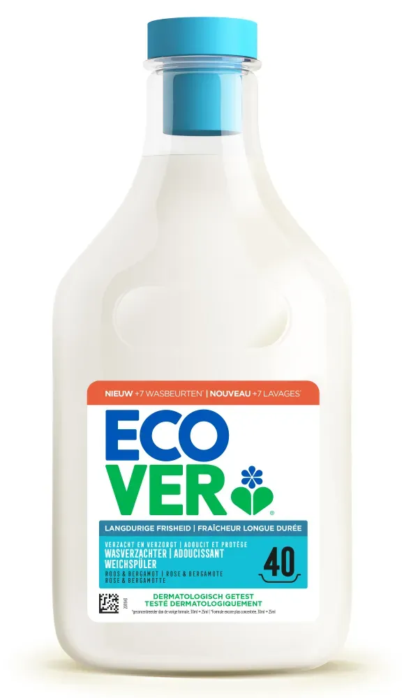 Ecover Wasverzachter Roos & Bergamot 1lt (1000 ml)
