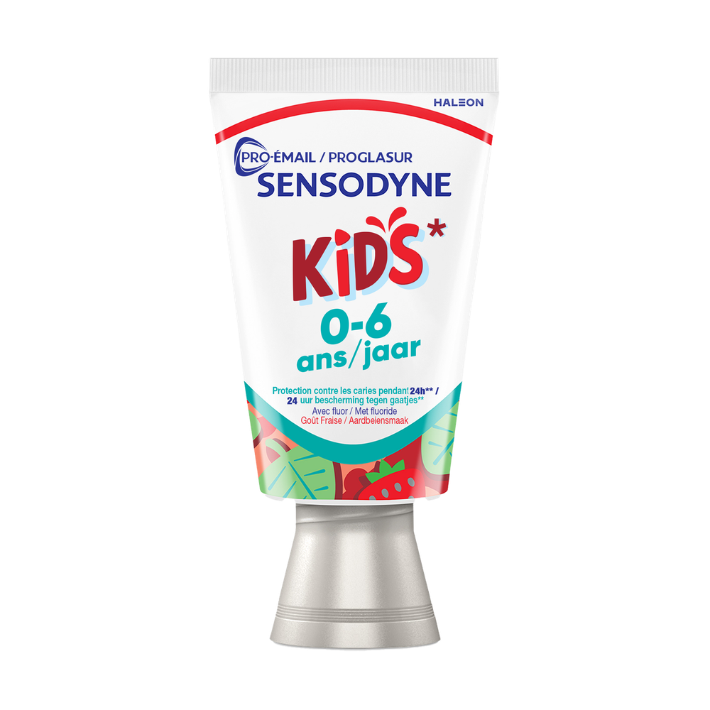 Sensodyne Proglasur Kids Aardbeiensmaak Tandpasta 0-6 Jaar (50 ml) - image 2
