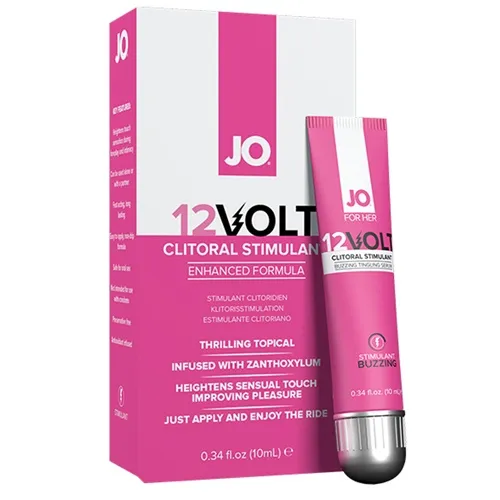 System JO - Buzzing 12 Volt Stimulerende Clitoris Gel (10 ml)