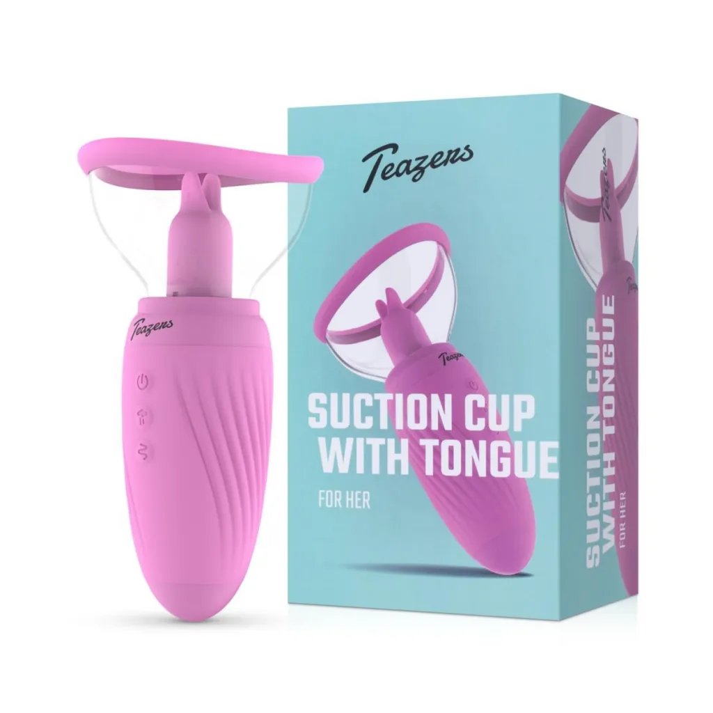 Teazers Suction Cup met Clitoris Vibrator (1 stuk)