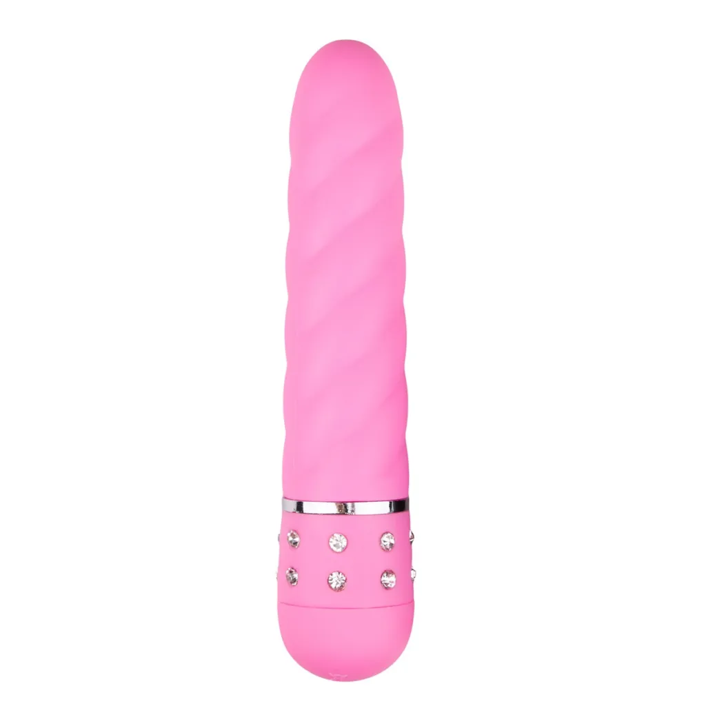 Mini Vibrator Gedraaid - Roze (1 stuk)