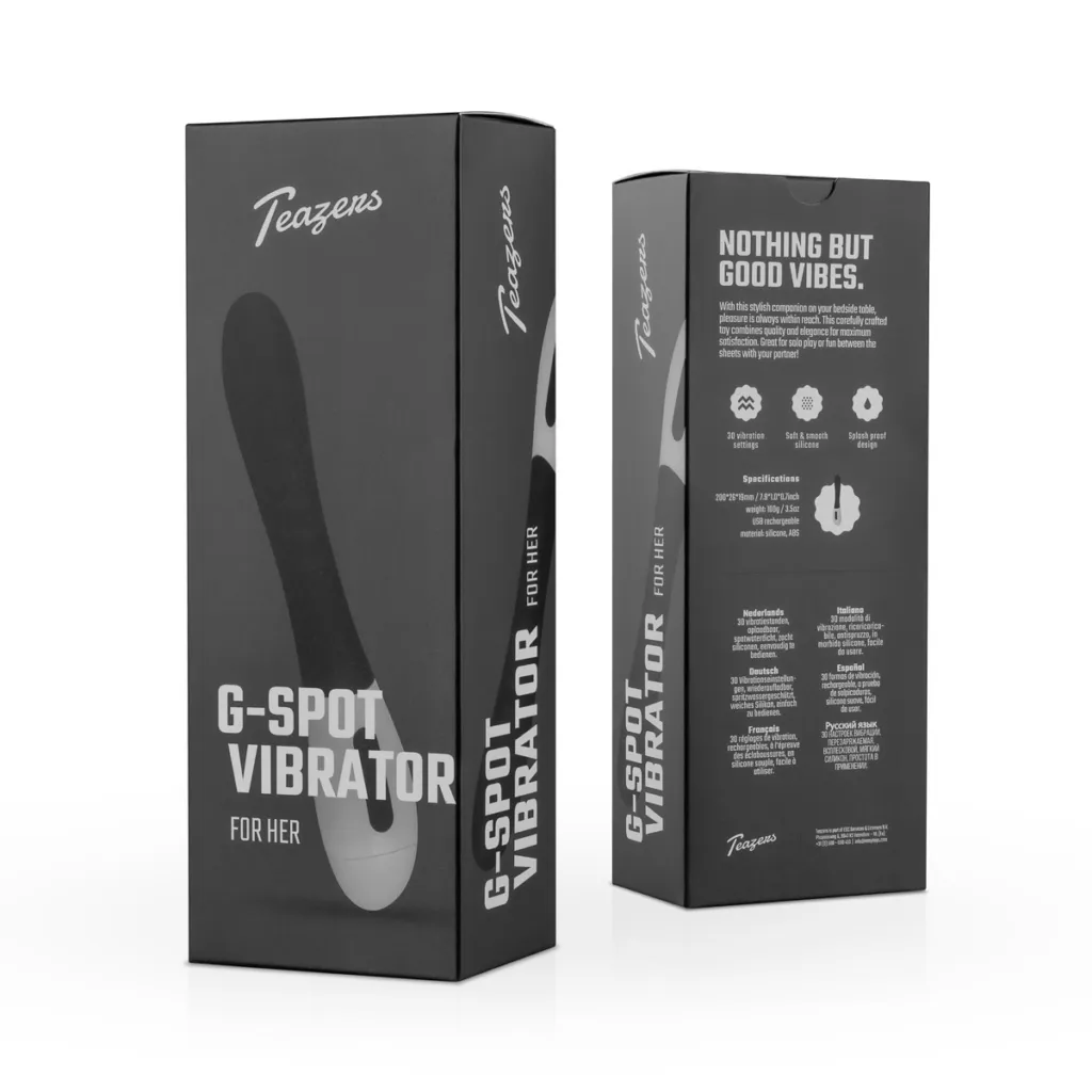 Teazers G-spot Vibrator - Zwart (1 stuk)