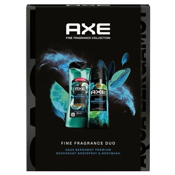 Axe Aqua Bergamot Douche + Deo (1 set)