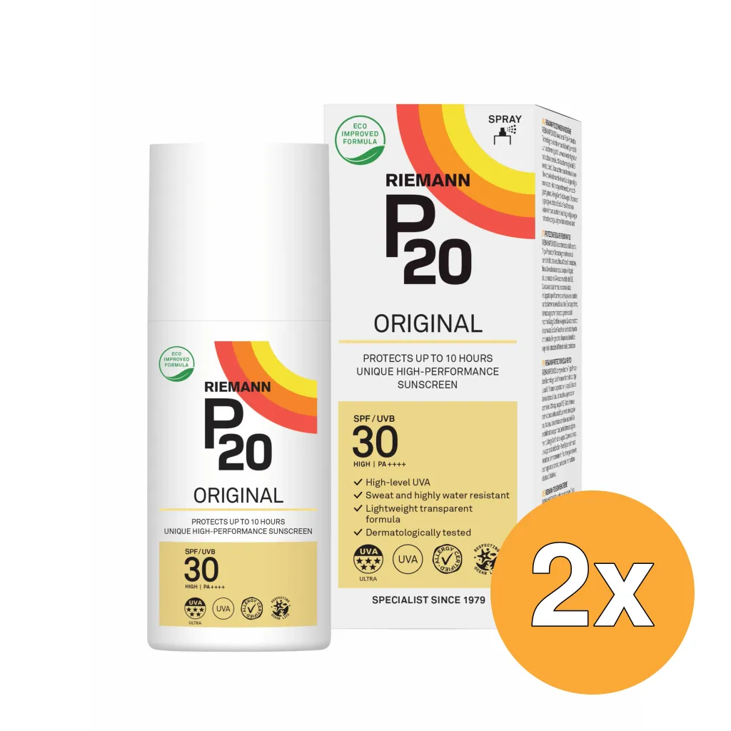 2x Riemann P20 Original SPF30 Spray (175 ml)