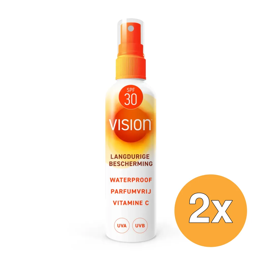 2x Vision Every Day Sun Spray SPF30 (180 ml)