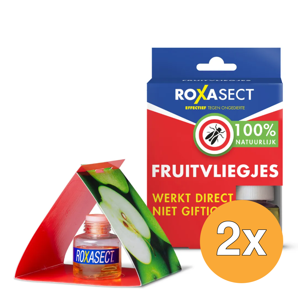 2x Roxasect Fruitvliegjes (1 stuk)