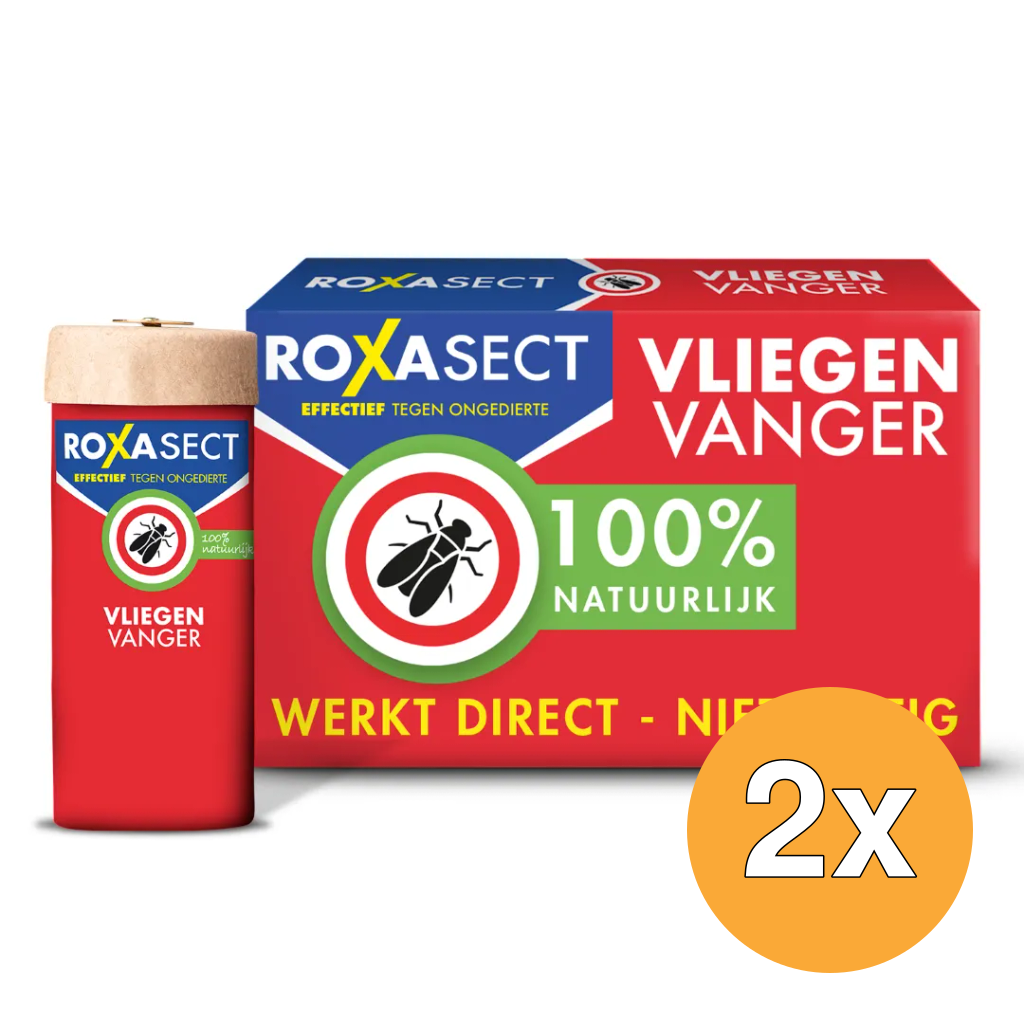 2x Roxasect Vliegenvanger (4 stuks)