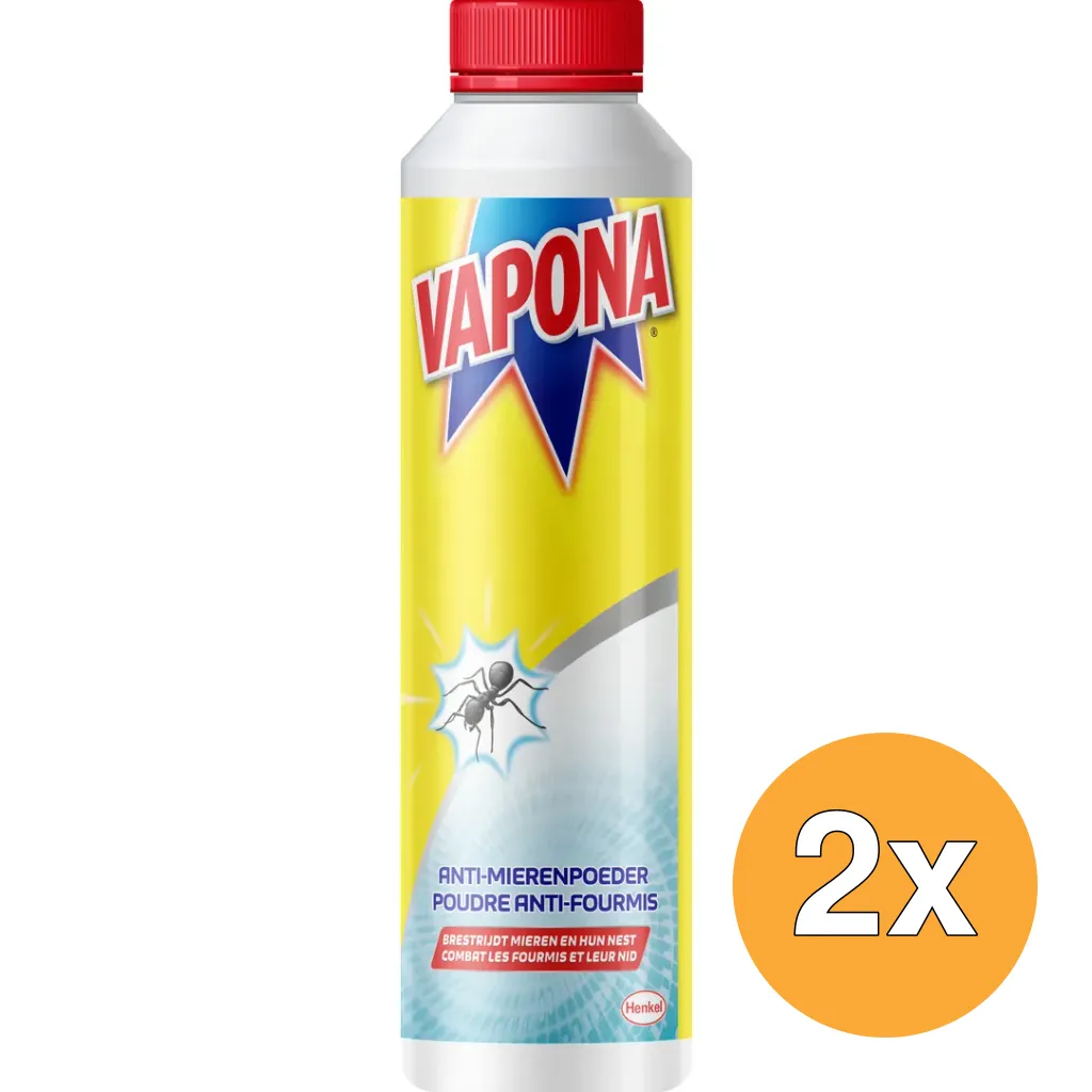 2x Vapona Anti Mieren Poeder (150 gr)