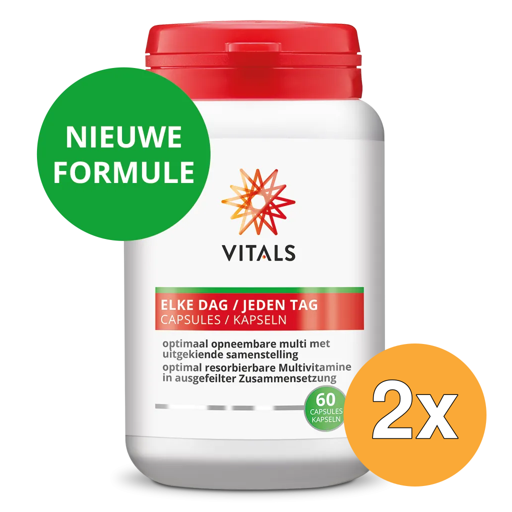 2x Vitals Elke Dag (60 capsules)