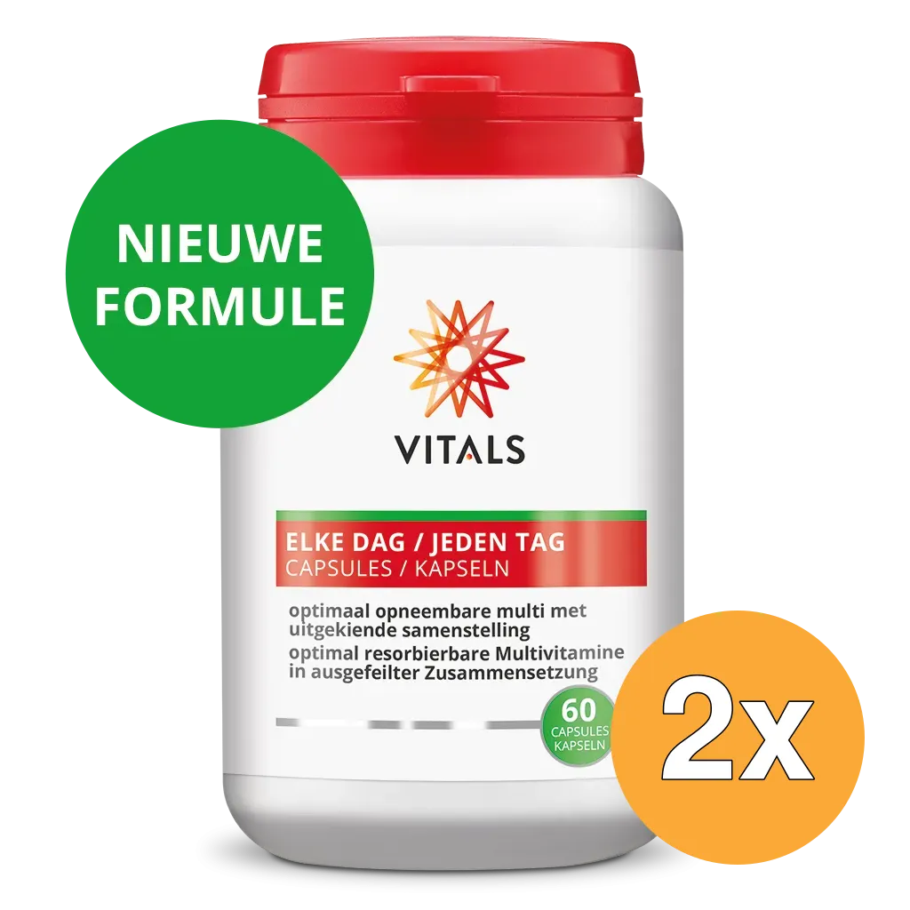 2x Vitals Elke Dag (60 capsules)
