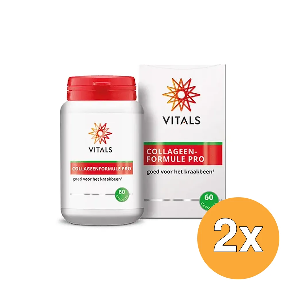 2x Vitals Collageenformule Pro (60 capsules)
