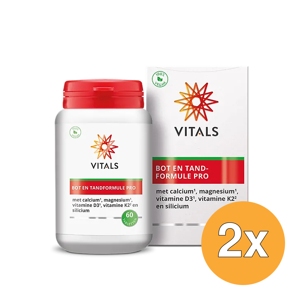 2x Vitals Bot en Tandformule Pro (60 tabletten)