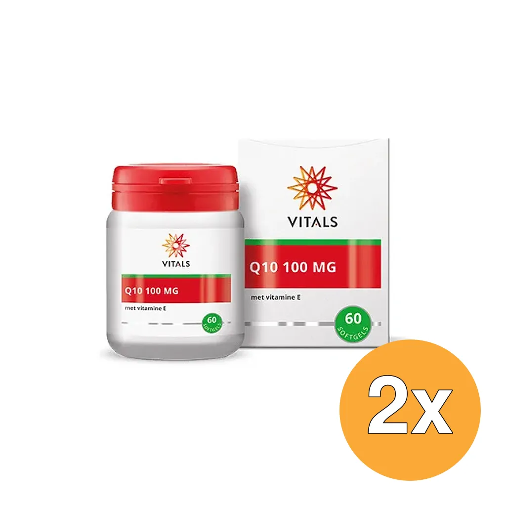 2x Vitals Q10 100 mg (60 capsules)