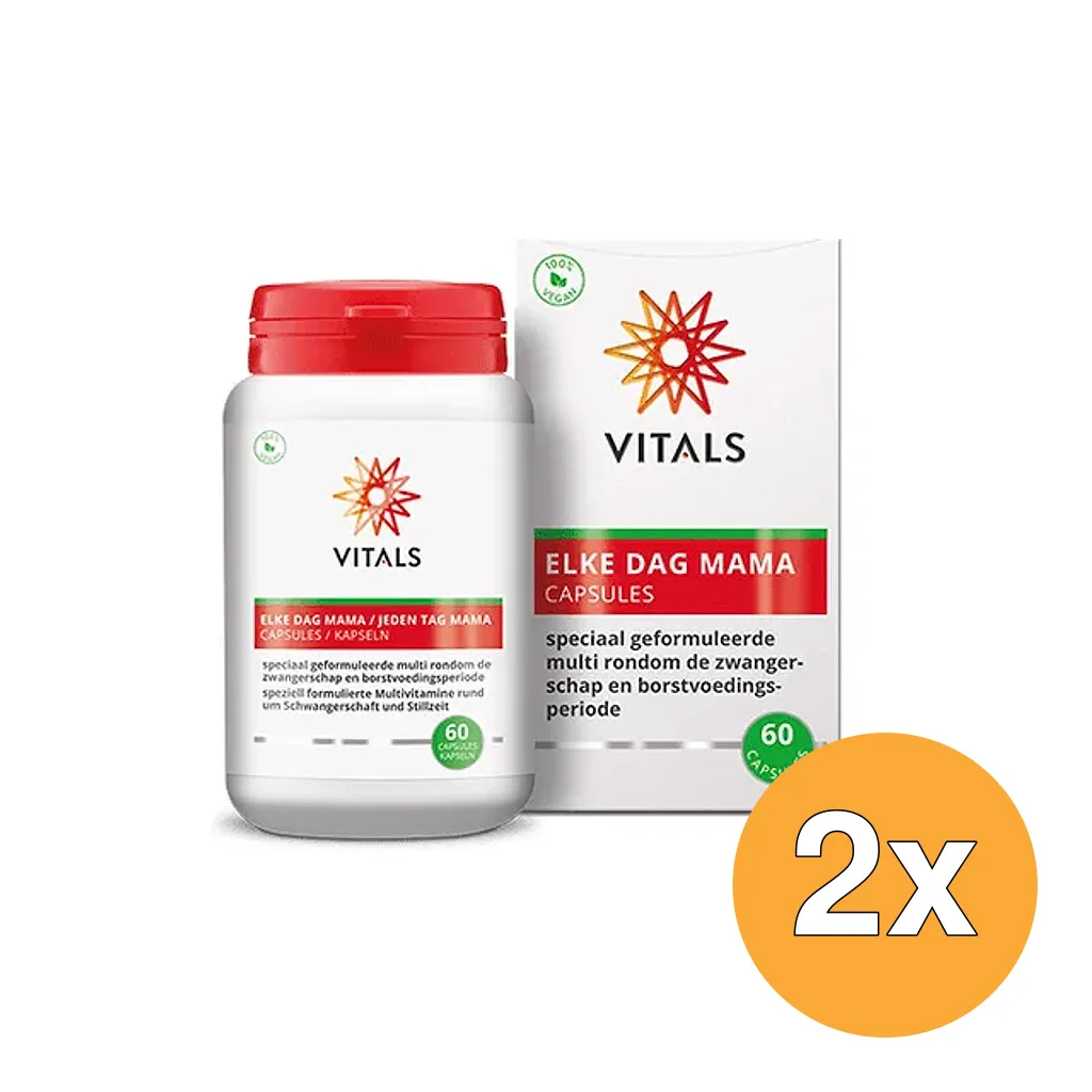 2x Vitals Elke dag mama (60 capsules)