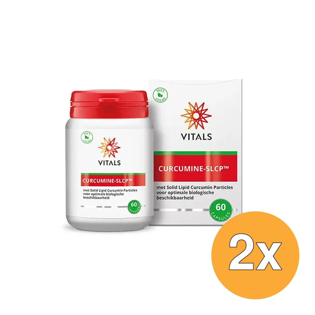 2x Vitals Curcumine SLCP (60 capsules)