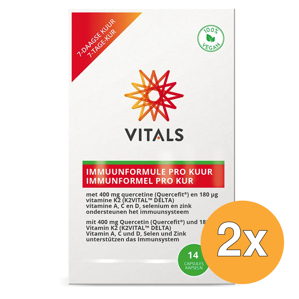 2x Immuunformule Pro Kuur (14 capsules)