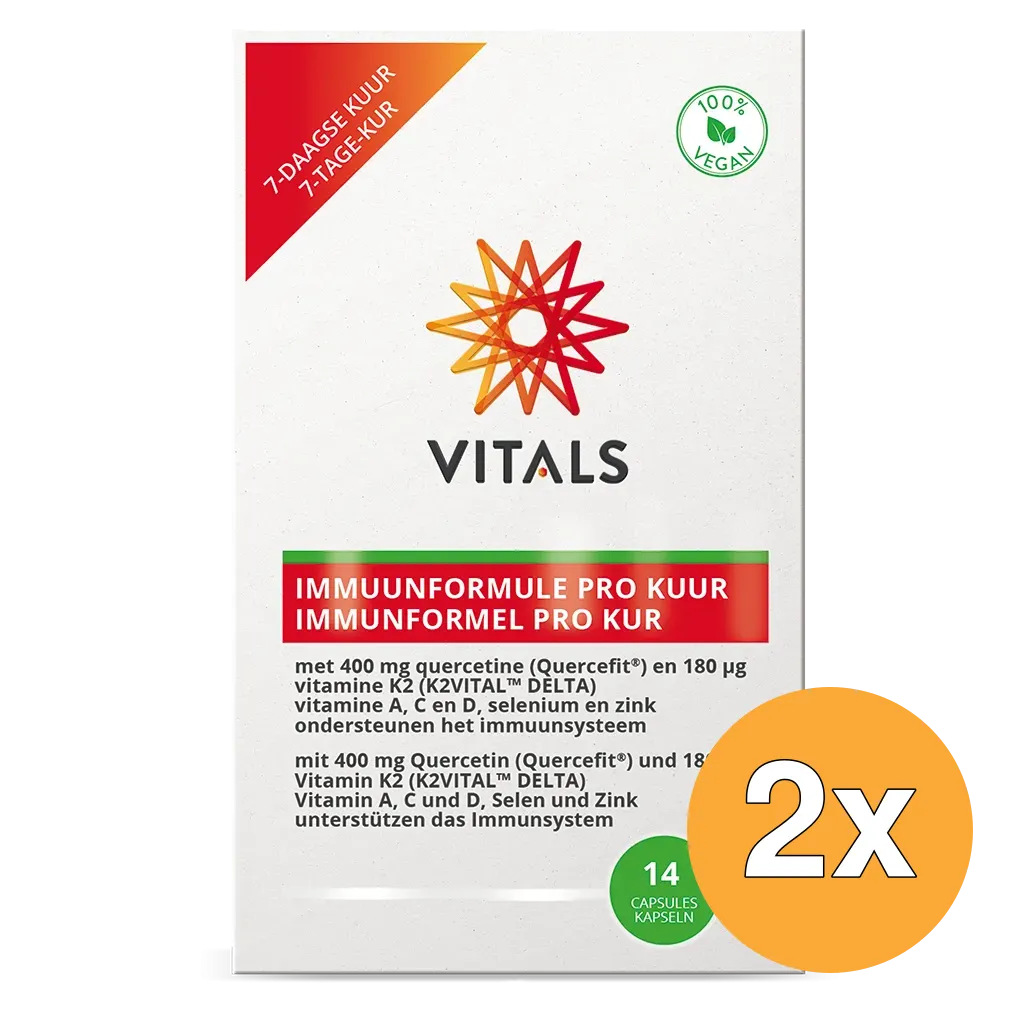 2x Immuunformule Pro Kuur (14 capsules)