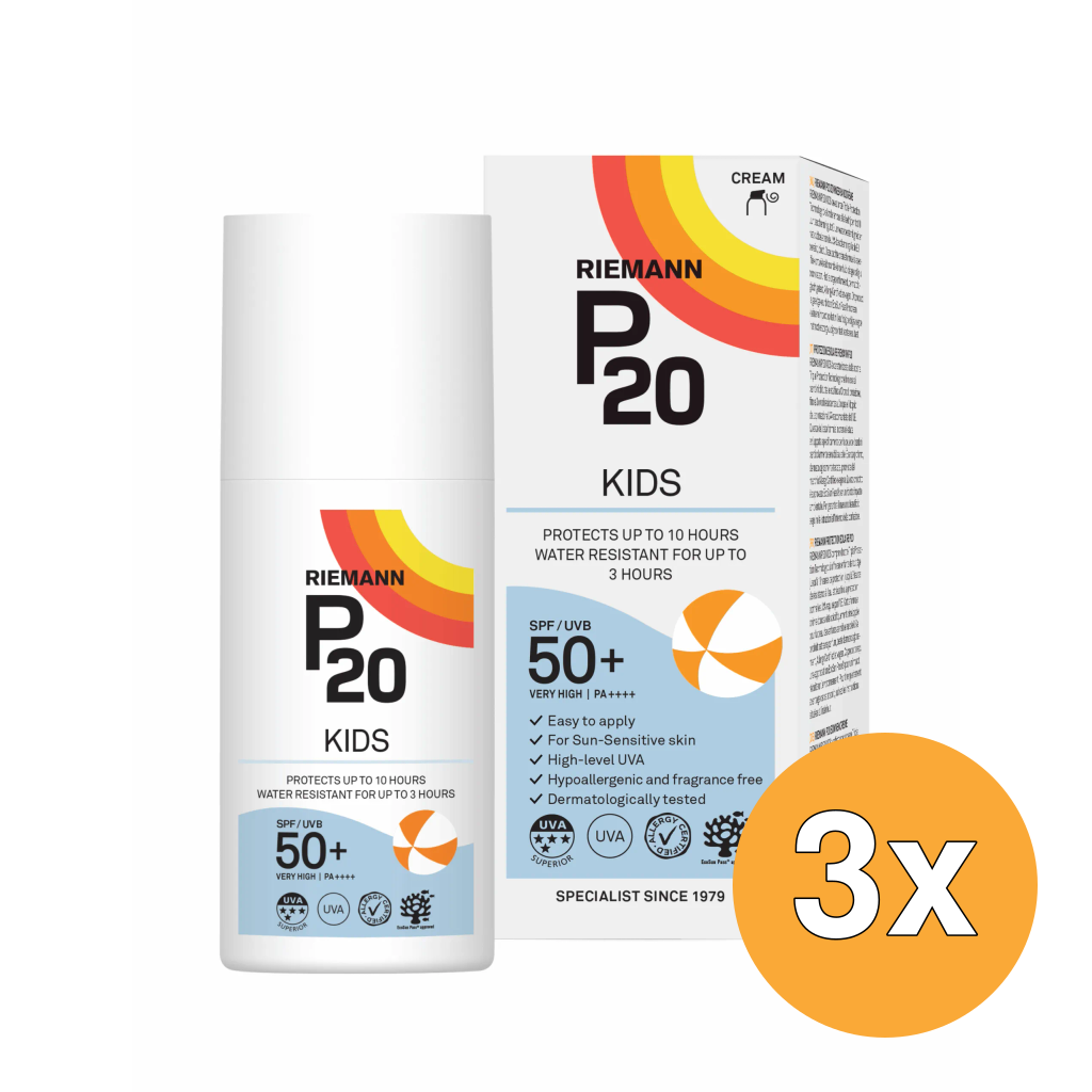 3x Riemann P20 Lotion kids SPF50 (200 ml)