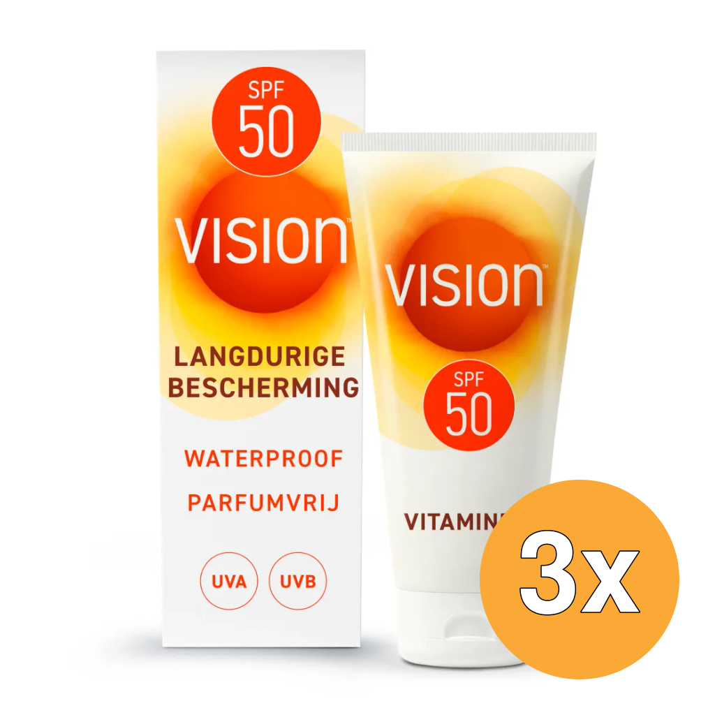 3x Vision Every Day Sun Protection SPF50 (180 ml)