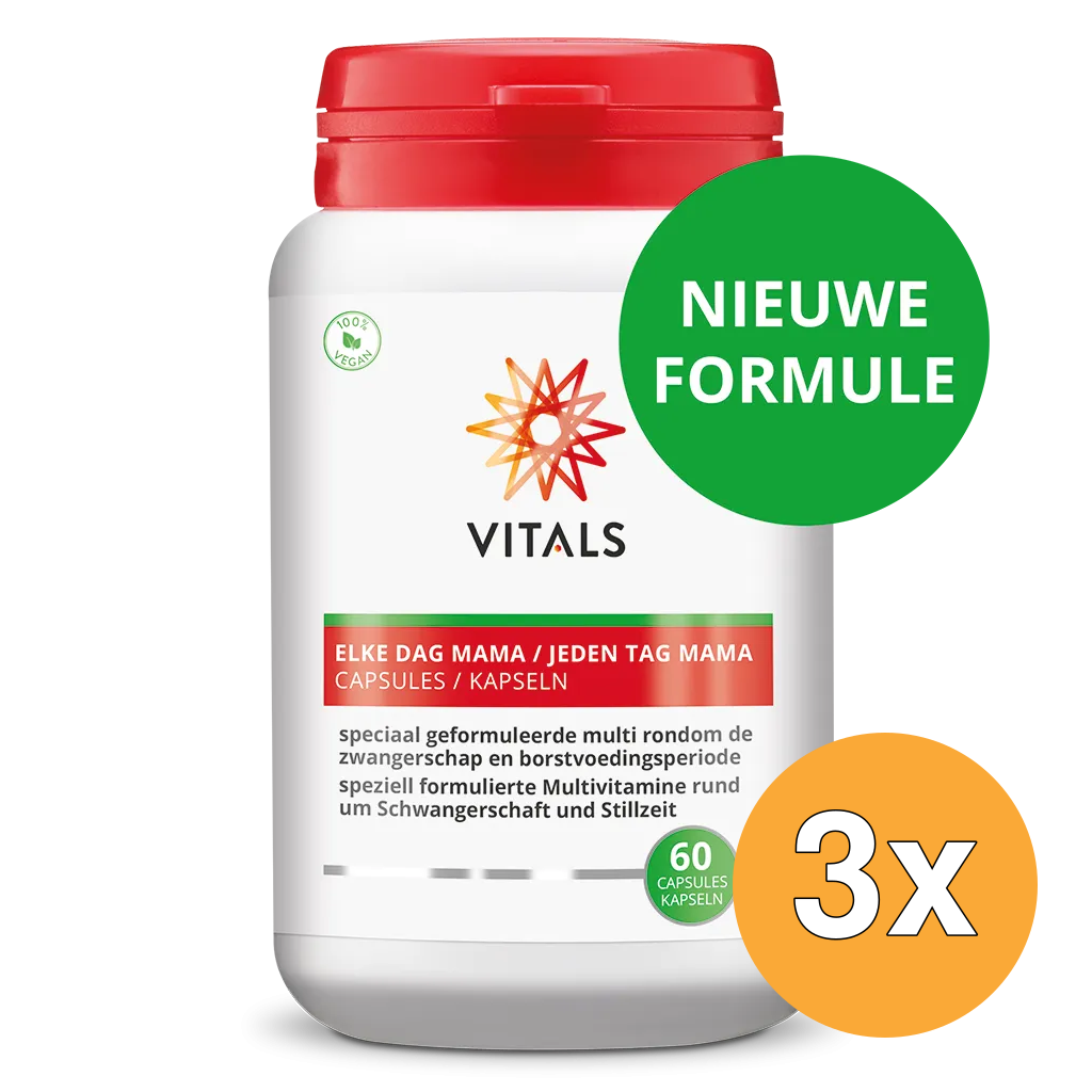 3x Vitals Elke Dag Mama (60 capsules)