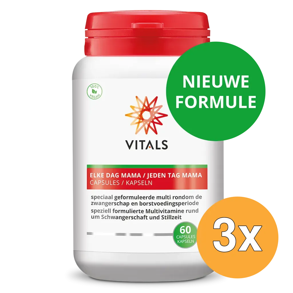 3x Vitals Elke Dag Mama (60 capsules)