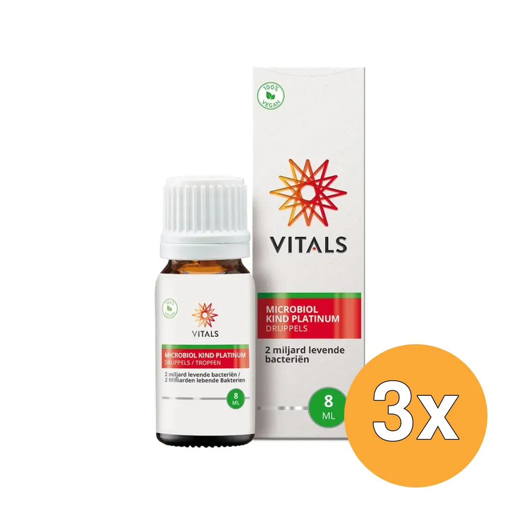 3x Vitals Microbiol Kind Platinum (8 ml)