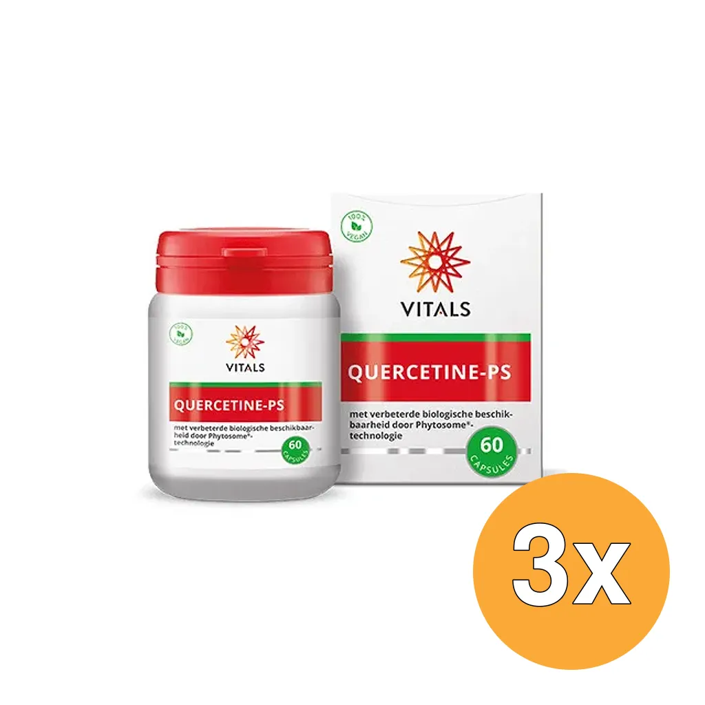 3x Vitals Quercetine-PS (60 capsules)
