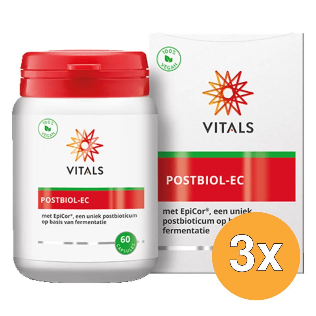 3x Vitals Postbiol-Ec (60 capsules)