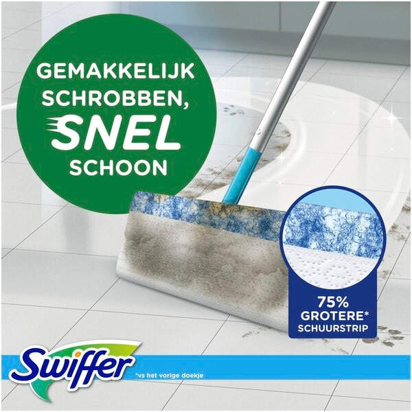 Swiffer Dry Kit Vloer clean & fresh 8D+3W (1 set) - image 4