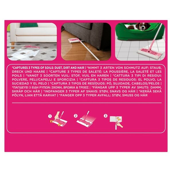 Swiffer Dry Pink Refills-navulling Limited Edition Rebrese-AmbiPur  (36 stuks)