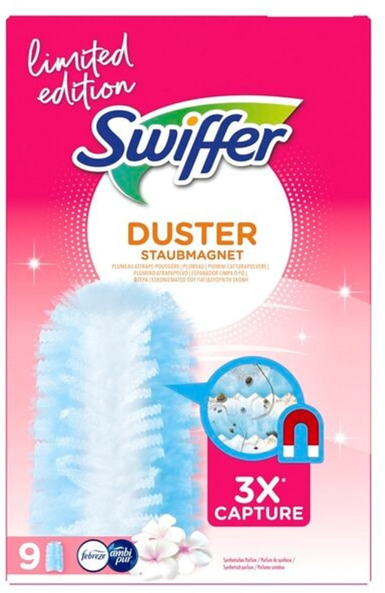 Swiffer Duster Staubmagnet refills-navulling  Pink Limited Edition (9 stuks) - image 4