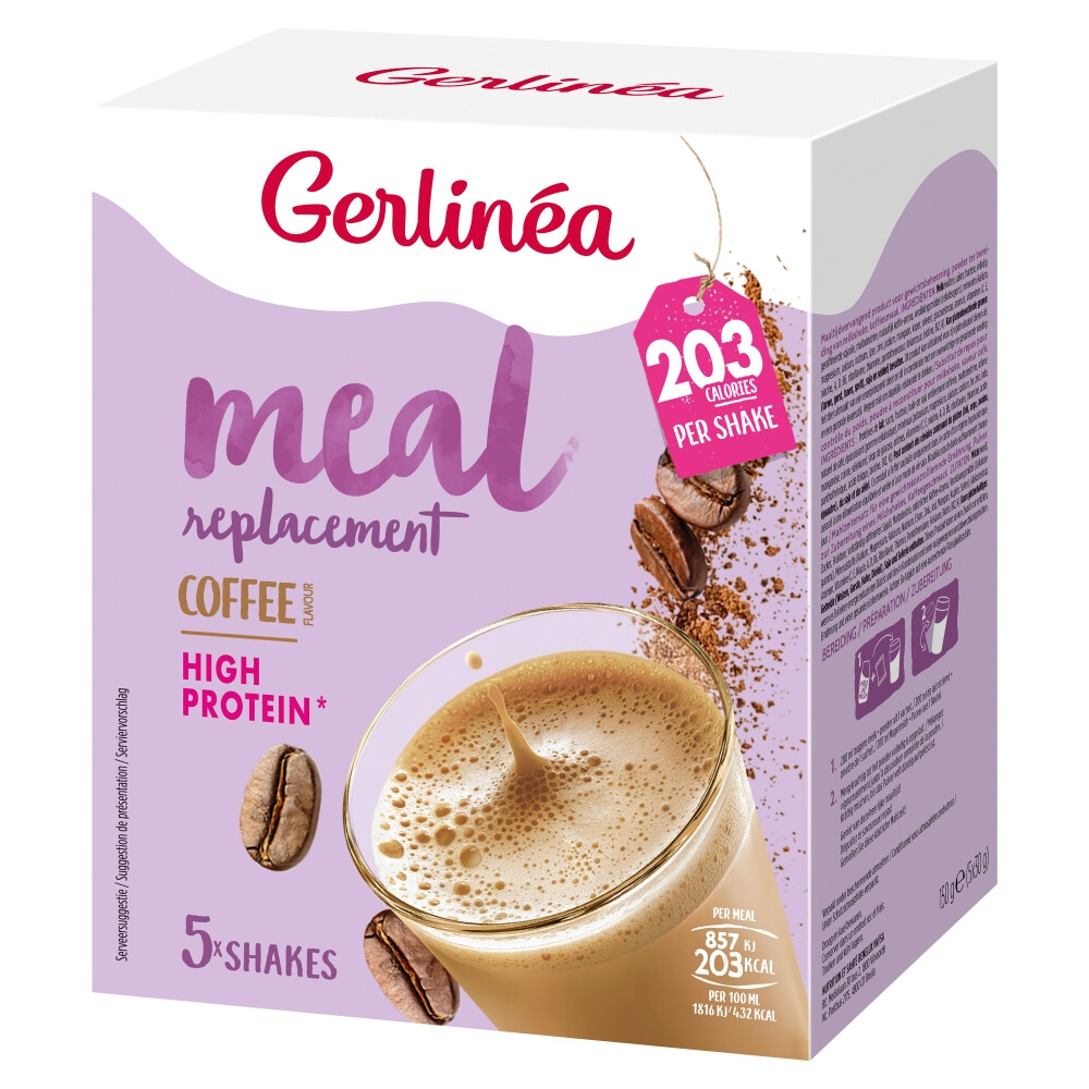 Gerlinéa Maaltijdshake Koffie (150 gr)