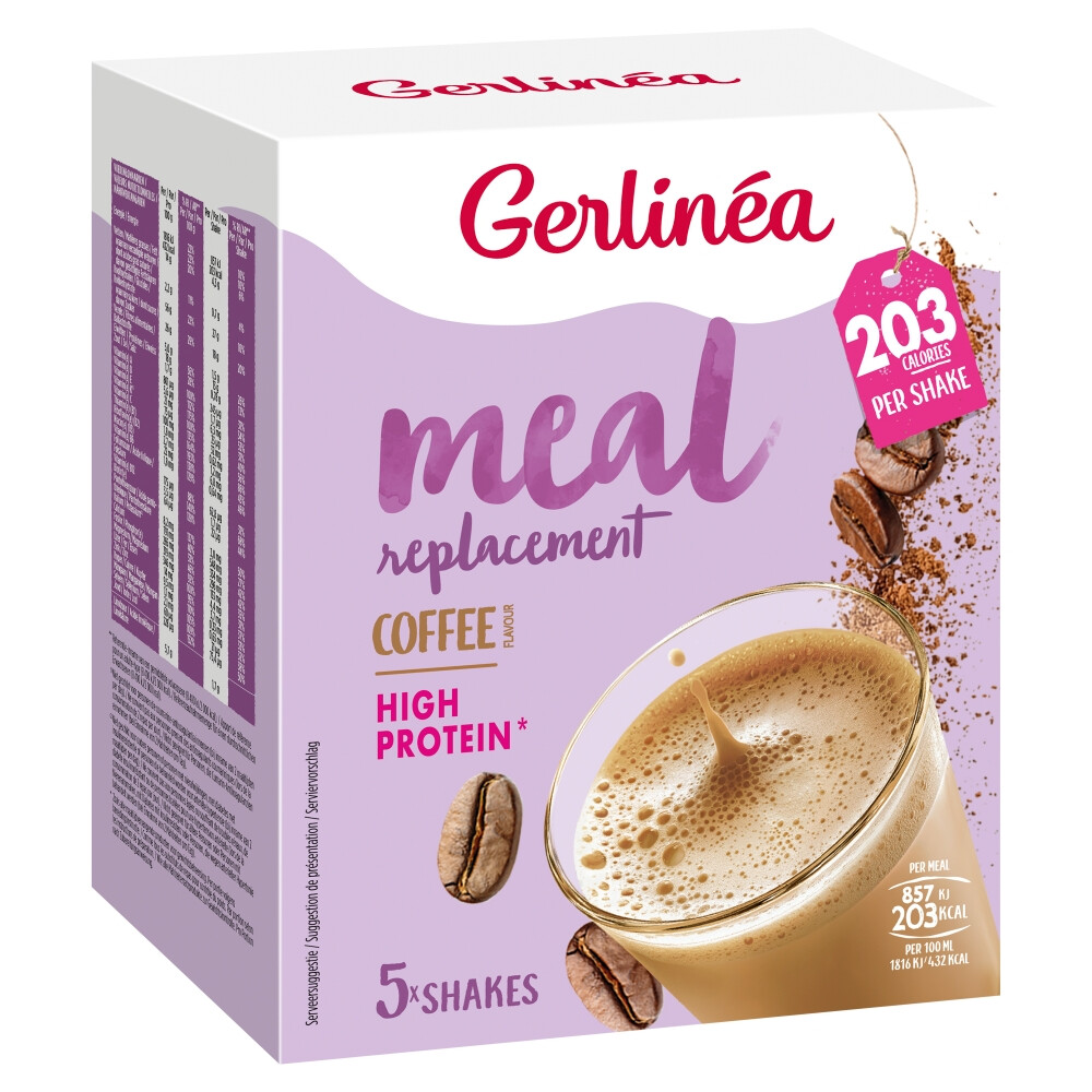 Gerlinéa Maaltijdshake Koffie (150 gr) - image 2