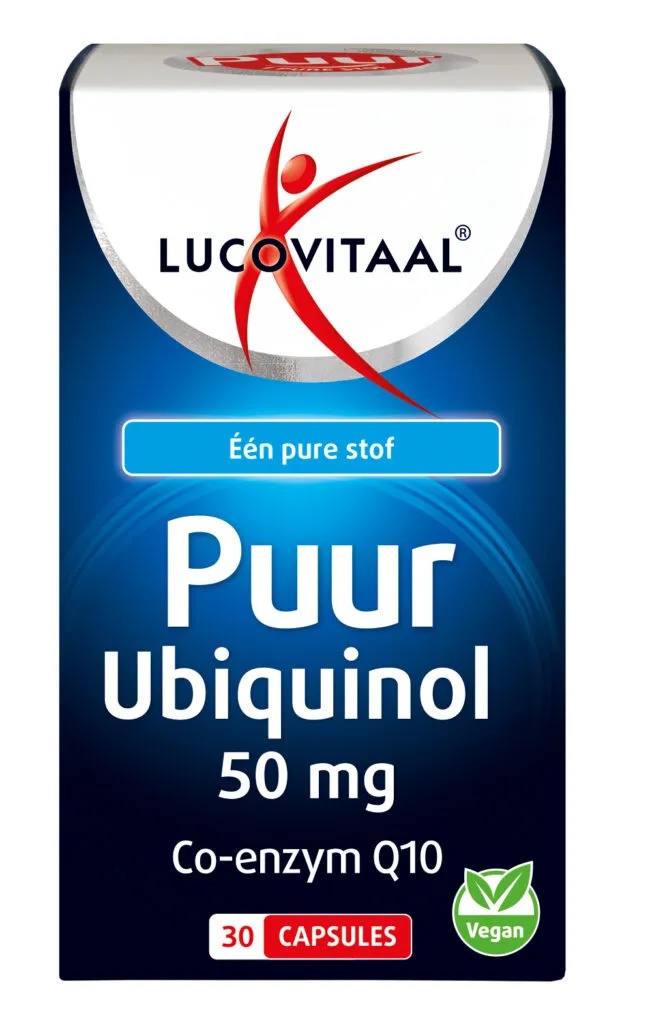 Lucovitaal Ubiquinol Puur 50mg (30 capsules)