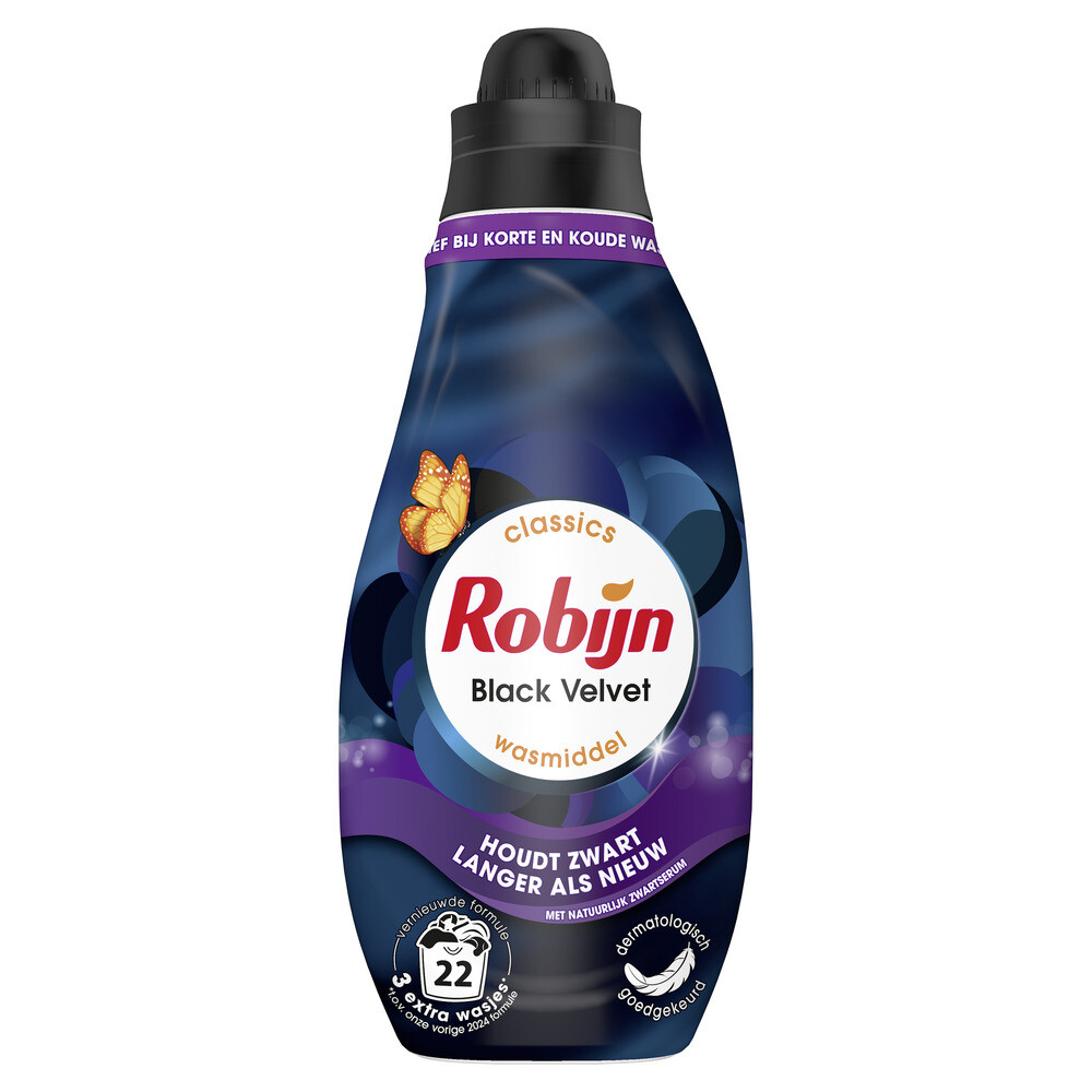 Robijn Wasmiddel - Klein & Krachtig Black Velvet (665 ml)