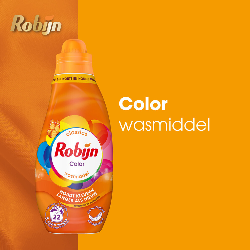 Robijn Wasmiddel - Klein & Krachtig Color (665 ml) - image 2