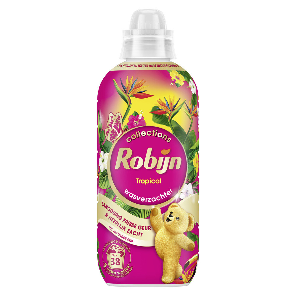 Robijn Wasverzachter - Tropical 38 wasbeurten (765 ml)