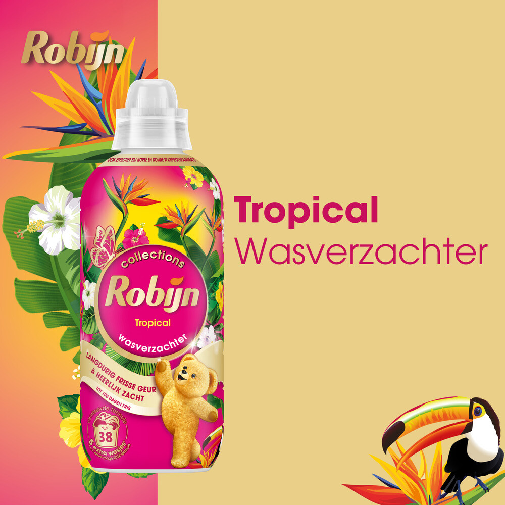 Robijn Wasverzachter - Tropical 38 wasbeurten (765 ml) - image 2