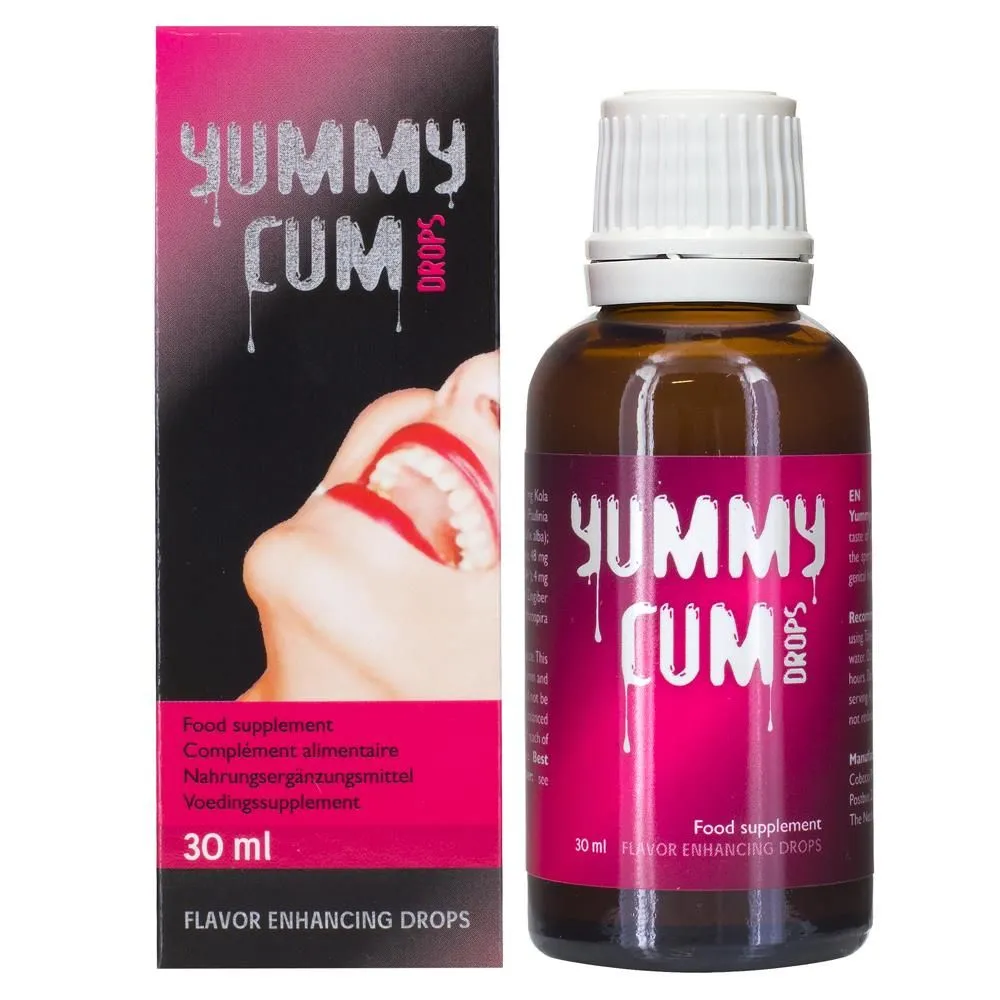 Cobeco Pharma - Sperm Enhancer Yummy Cum Drops Transparant (30 ml)