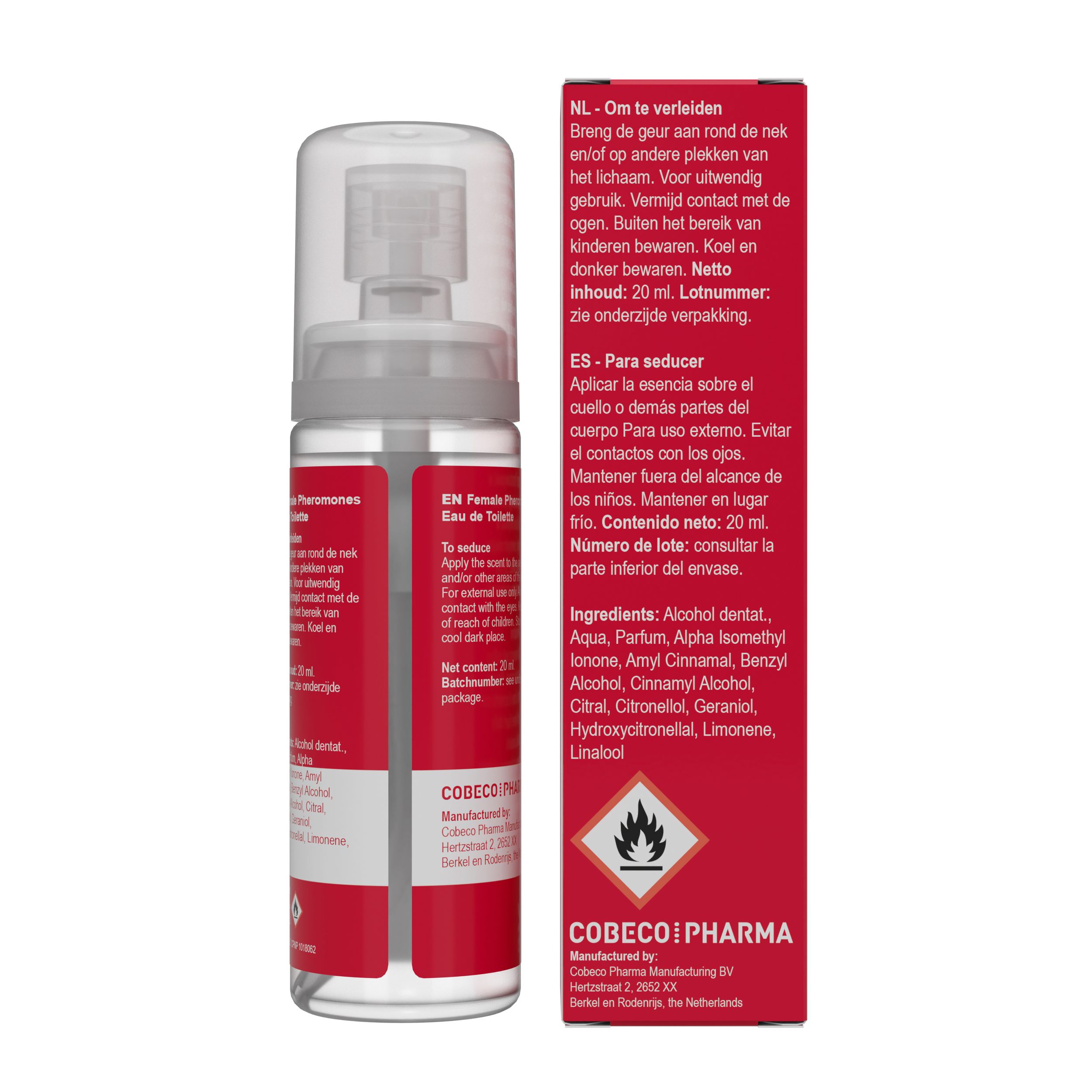 Cobeco Pharma - Female Pheromones Zwart (20 ml)