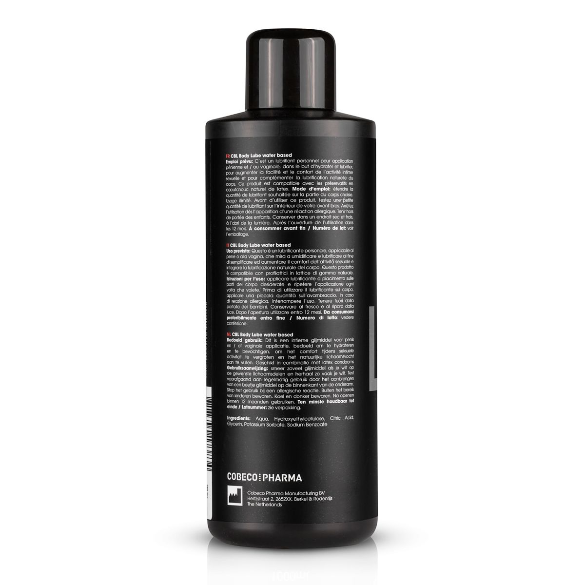 Cobeco Pharma - Body Lube Water Based Transparant (1000 ml) - image 2