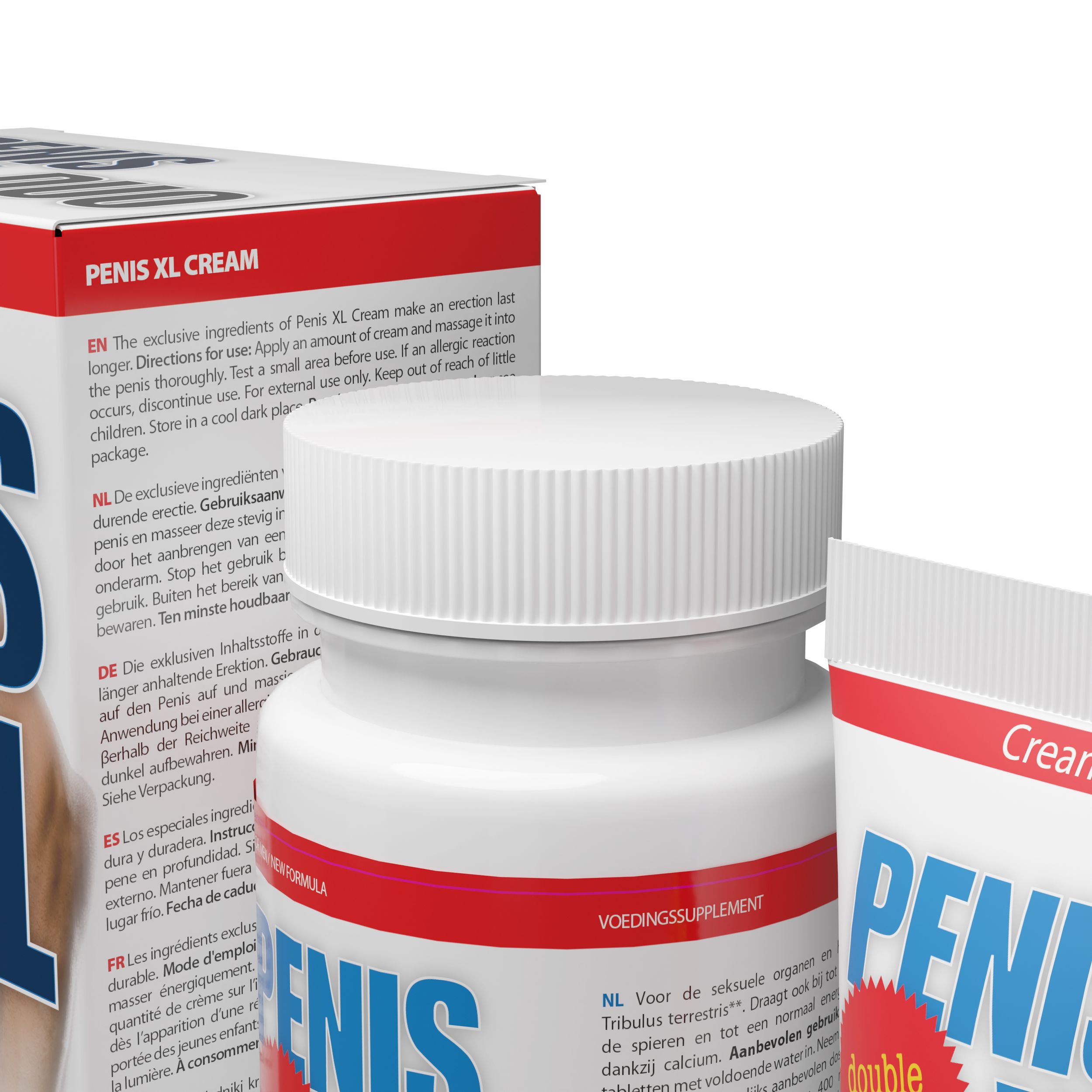 Cobeco Pharma - Penis XL Duo Transparant (30 tabletten)