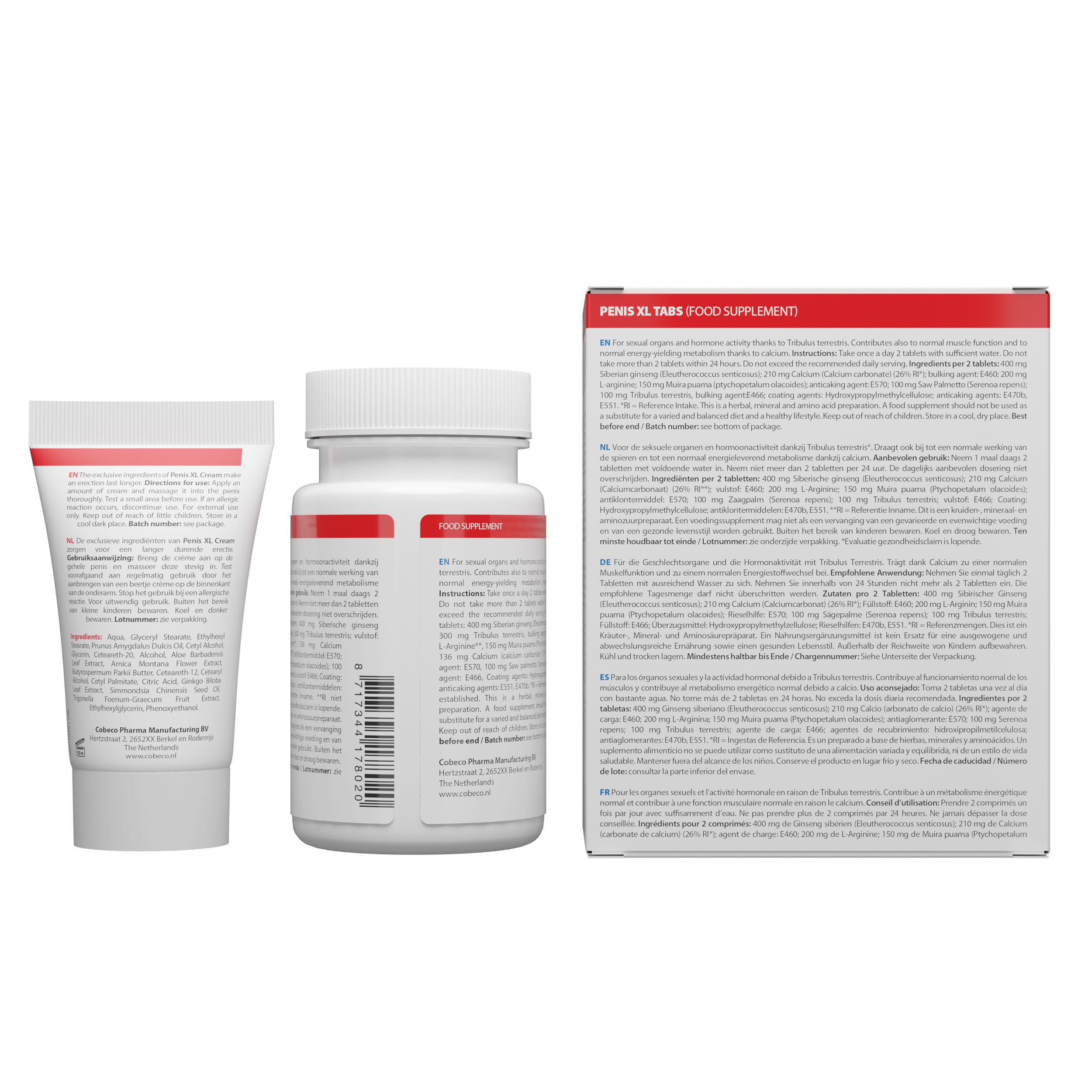 Cobeco Pharma - Penis XL Duo Transparant (30 tabletten) - image 2